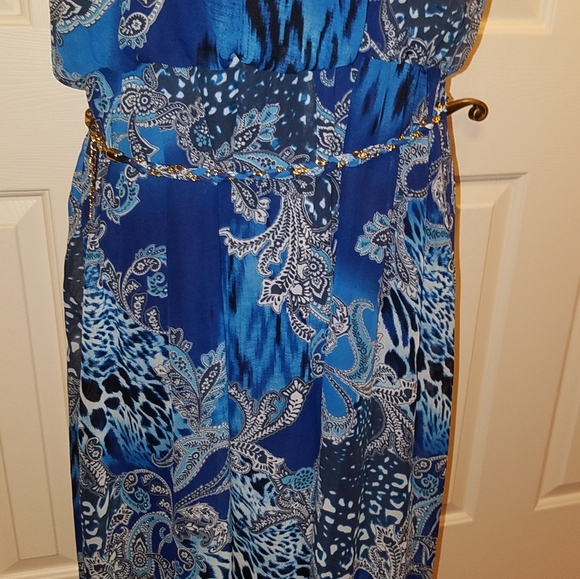 Thalia Sodi, size XL, hi lo maxi dress - Picture 4 of 9